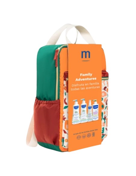 Mustela Mochila Family Adventures Color Terracota