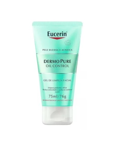 Eucerin Dermo Pure Oil Control Gel de Limpieza Facial 75 ml