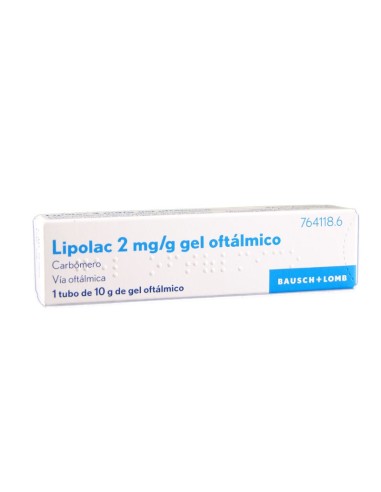 Lipolasic 2mg/g Gel Oftálmico 10g Lipolasic 2mg/g Gel Oftálmico 10g