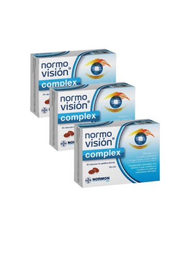 Normovisión complex Pack 3 envases de 30 cápsulas
