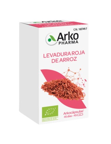 Arkopharma Levadura de Arroz BIO 45 cápsulas