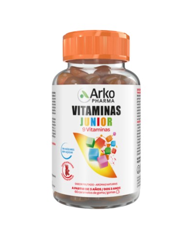 Arkopharma Multivitaminas Junior 60 caramelos de goma