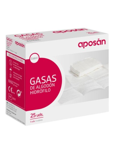 Aposan Compresa Estéril 25 unidades Aposan Compresa Estéril 25 unidades