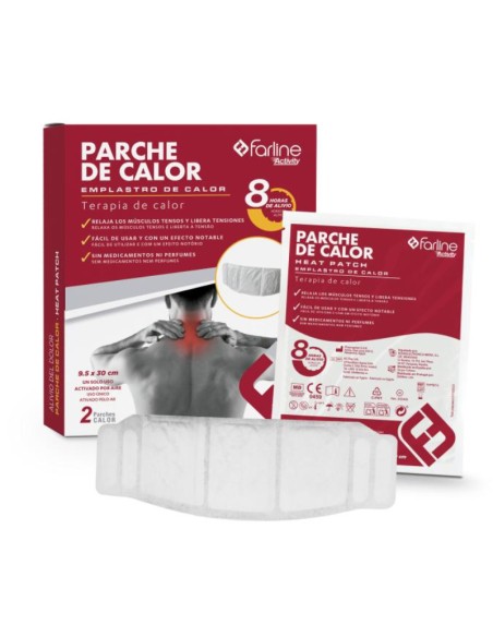 Farline Parche Calor para Cervicales 2 unidades