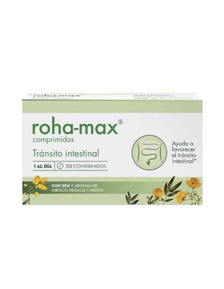 Roha Max Comprimidos Transito Intestinal 30 Comprimidos