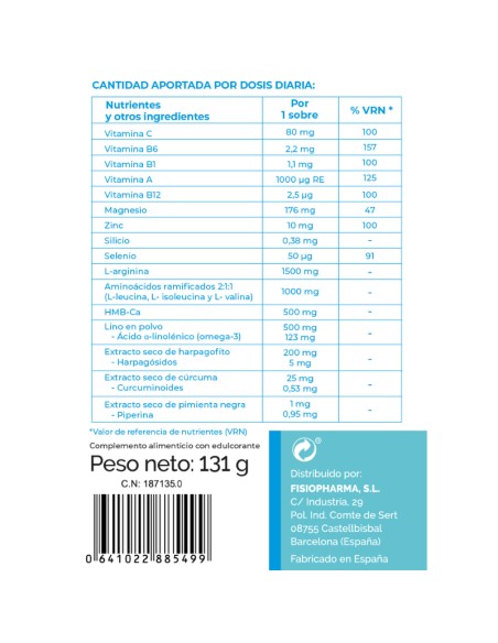 Rotufib 20 sobres