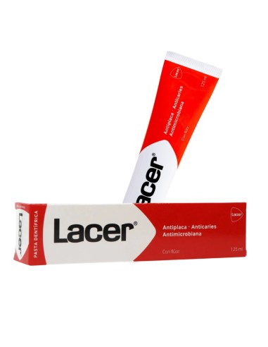 Lacer pasta dental con flúor 125ml