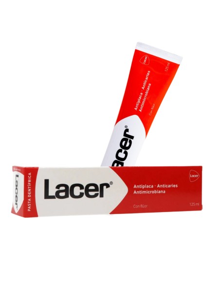 Lacer pasta dental con flúor 125ml