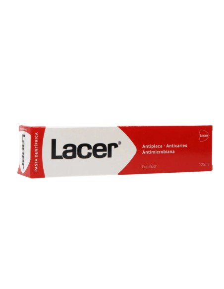 Lacer pasta dental con flúor 125ml