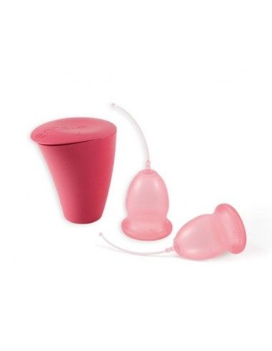 ENNA CYCLE COPA MENSTRUAL 2 UNIDADES + ESTERILIZADOR ENNA CYCLE COPA MENSTRUAL 2 UNIDADES + ESTERILIZADOR
