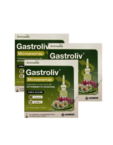 Bensania Triplo Gastroliv 3x6 microenemas