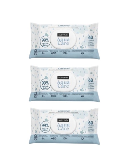 Suavinex Toallitas Aqua Care 180 uds