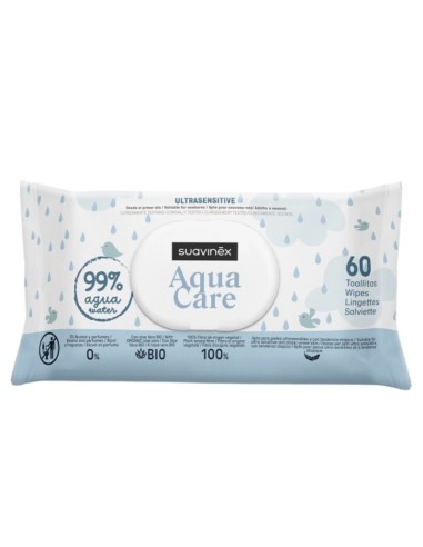 Suavinex Toallitas Aqua Care 180 uds