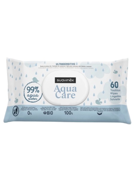 Suavinex Toallitas Aqua Care 180 uds