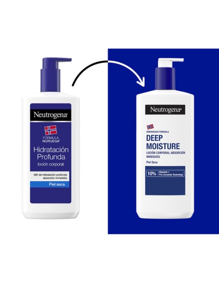 Neutrogena Hidratación Profunda Loción de Absorción Inmediata 400 ml