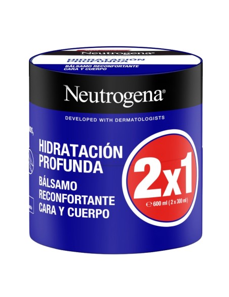 Neutrogena Hidratación Profunda Duplo Bálsamo Reconfortante 2x300 ml