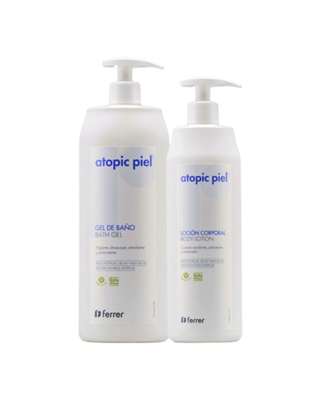 Repavar Pack Atopic Piel gel 750 ml + loción 500 ml