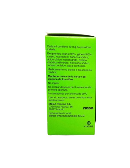 Betadine Bucal 10 mg/ml Colutorio bucal, 200 ml
