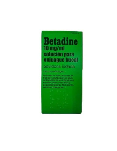 Betadine Bucal 10 mg/ml Colutorio...