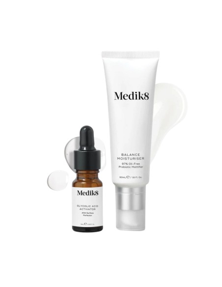 Medik8 Balance Moisturiser With Glycolic Acid Activator 50ml