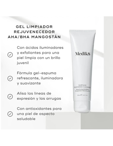 Medik8 Surface Radiance Cleanse 150ml Medik8 Surface Radiance Cleanse 150ml