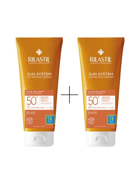 Rilastil Sun System Duplo Velvet Lotion SPF50+ 2x200 ml
