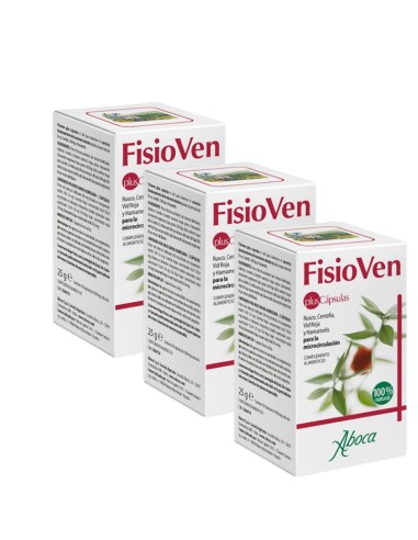 Aboca FisioVen Plus  3 envases. 3 x 50 cápsulas