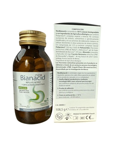 Aboca Neobianacid acidez y Reflujo 70... Aboca Neobianacid acidez y Reflujo 70...