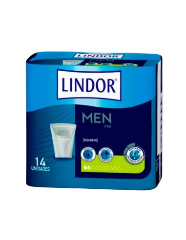 Lindor Men Pad Normal 2 gotas 14...