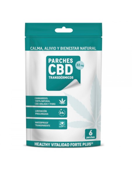 Parches Cbd 32 Mg Transdermicos 6 Unidades