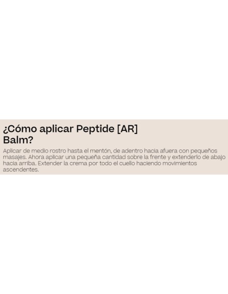 Sensilis Peptide [AR] Balm 50 ml piel normal a seca