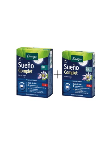 Kneipp Sueño Complet 60+30 comprimidos Kneipp Sueño Complet 60+30 comprimidos