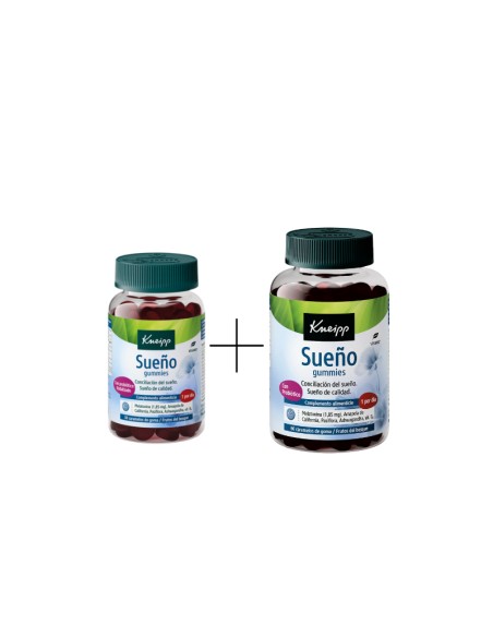 Kneipp Sueño 60+30 gummies con probiótico