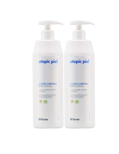 Repavar Loción Corporal para Piel Atópica Duplo 2x500 ml