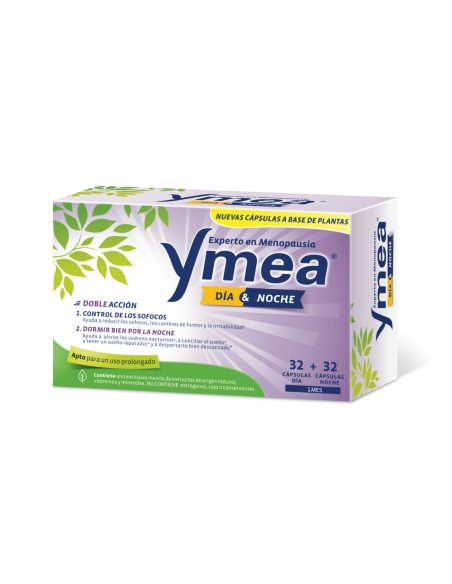 Ymea Menopausia Día y Noche 32+32 Cápsulas