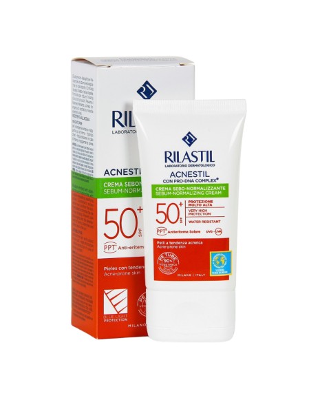 Rilastil Acnestil Crema Sebonormalizante SPF50+ 40ml
