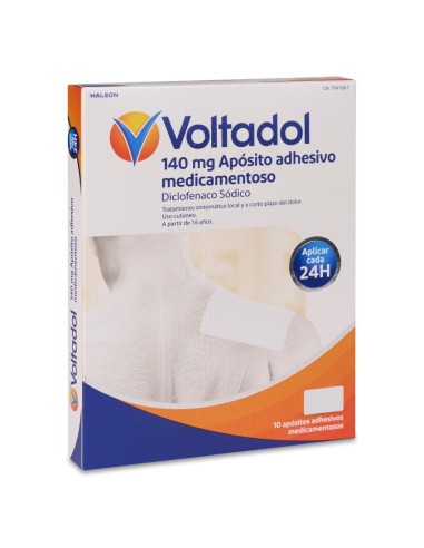 Voltadol 140 mg Parches 10 unidades
