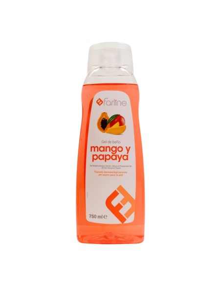 Farline Gel de Baño Mango y Papaya 750 ml