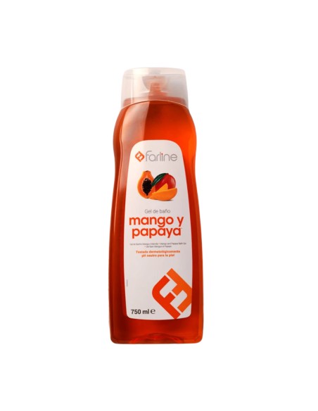Farline Gel de Baño Mango y Papaya 750 ml