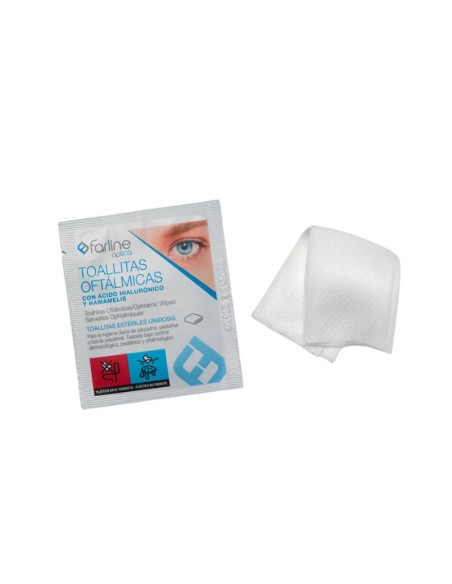 Farline Toallitas Oftámicas 10 unidades
