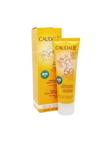 Caudalie Vinosun Crema Solar facial Antiarrugas SPF50 50 ml