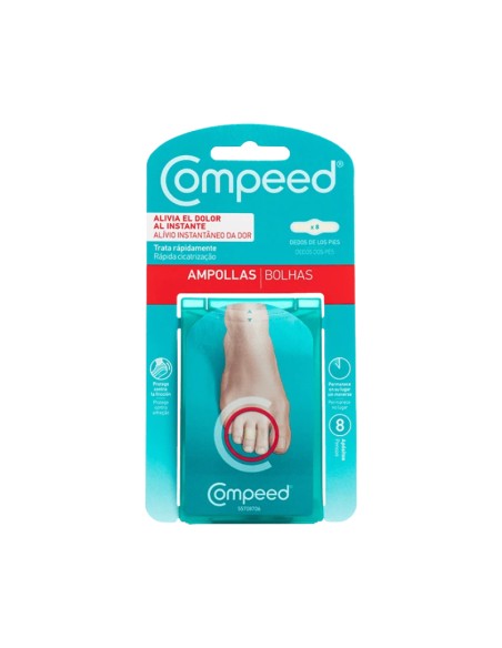 Compeed Ampollas Dedos Pies 8 unidades