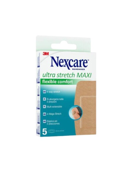 3M Nexcare Comfort Maxi 5 Tiras 101 Mm X 50 Mm
