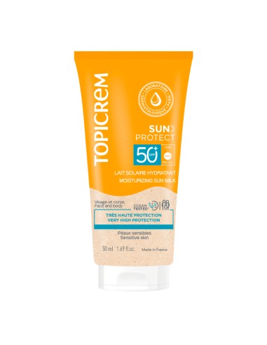 Topicrem Sun PROTECT Leche SPF50+ 50 ml