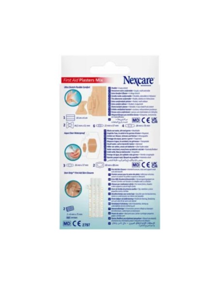 3M Nexcare First Aid Plasters Mix 20 Apositos