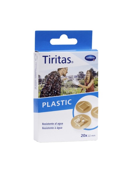 Tiritas Plastic Aposito Adhesivo Redondas 22 Mm
