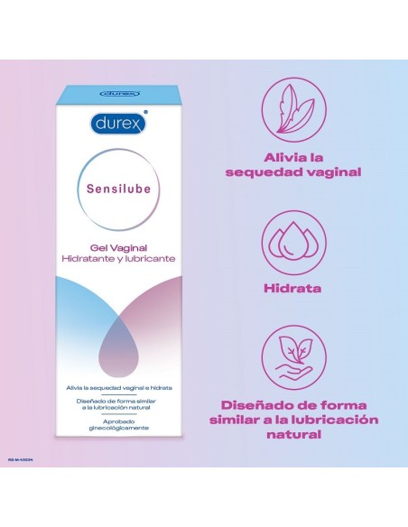 Durex Sensilube Gel Lubricante con Dosificador