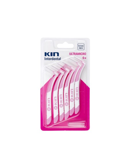 Kin Cepillo Interdental Ultramicro 0.6 mm 6 unidades