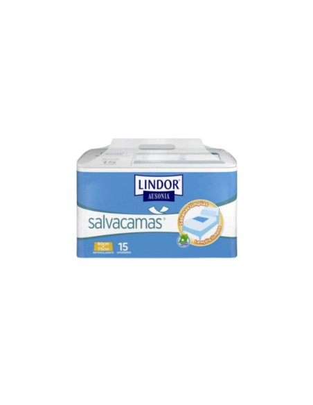 Lindor Ausonia Salvacamas Antideslizante 15 unidades 60x75 cm