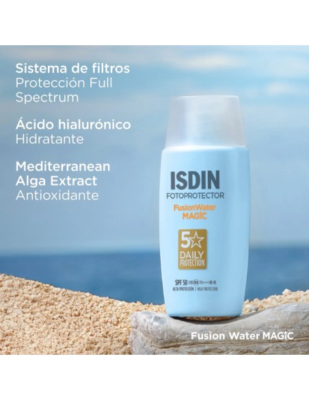 Isdin Fotoprotección Fusion Water SPF50 50 ml